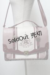 Ozz oneste / Rose sanctuaryサッチェルバッグ  ピンク S-25-04-07-010-OO-BG-AS-ZS