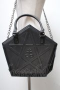 KILL STAR / 五芒星型ショルダーバッグ  黒 S-25-04-07-011-SL-BG-HR-ZS