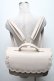 画像2: m petit by misako / スカラップ被せの3WAYバッグ  ベージュ S-25-04-07-013-LO-BG-AS-ZT-K018 (2)