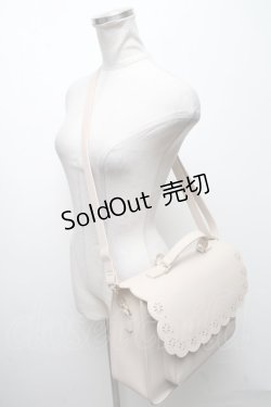 画像4: m petit by misako / スカラップ被せの3WAYバッグ  ベージュ S-25-04-07-013-LO-BG-AS-ZT-K018