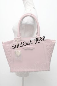 m petit by misako / サンリオコラボ AMキルティング2WAYバッグ  ピンク S-25-04-07-016-LO-BG-HR-ZT335