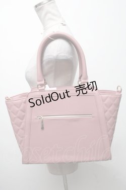 画像2: m petit by misako / サンリオコラボ AMキルティング2WAYバッグ  ピンク S-25-04-07-016-LO-BG-HR-ZT335