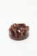画像1: Q-pot. / チョコレートメルトリング L ブラウン S-25-04-09-001-QP-AC-HR-ZS (1)