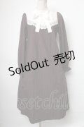 axes femme / 切替ストライプワンピース  ブラウン S-25-04-09-058-AX-OP-HR-ZS