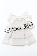 metamorphose / シアーサテンフリルジャボ  ゴールド系 S-25-04-09-006-ME-ZA-AS-ZS