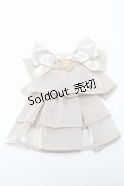 画像1: metamorphose / シアーサテンフリルジャボ  ゴールド系 S-25-04-09-006-ME-ZA-AS-ZS