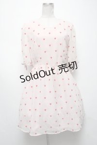 MILK / レッドリリードレス  ベージュｘ赤 S-25-04-09-066-ML-OP-AS-ZS