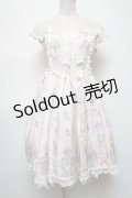 Angelic Pretty / Dreamy Perfumeジャンパースカート  白 S-25-04-09-069-AP-OP-HR-ZS