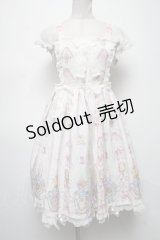 Angelic Pretty / Dreamy Perfumeジャンパースカート  白 S-25-04-09-069-AP-OP-HR-ZS