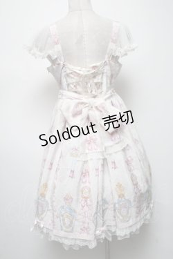 画像2: Angelic Pretty / Dreamy Perfumeジャンパースカート  白 S-25-04-09-069-AP-OP-HR-ZS