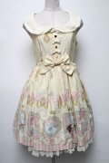 Angelic Pretty / Wonder Gallery Specialジャンパースカートセット  アイボリー S-25-04-09-070-AP-OP-HR-ZS
