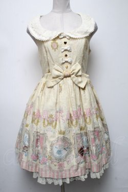 画像1: Angelic Pretty / Wonder Gallery Specialジャンパースカートセット  アイボリー S-25-04-09-070-AP-OP-HR-ZS