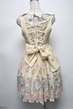 画像2: Angelic Pretty / Wonder Gallery Specialジャンパースカートセット  アイボリー S-25-04-09-070-AP-OP-HR-ZS