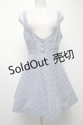 MILK / ドットデニムジャンパースカート  ブルー S-25-04-09-071-ML-OP-AS-ZS