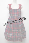 MILK / GOOD GIRLジャンスカ  赤ｘ紺 S-25-04-09-072-ML-OP-AS-ZS