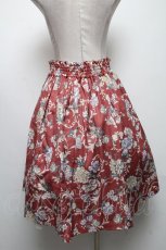 画像2: 【SALE】axes femme / タック入りミディスカート  オレンジ S-25-04-09-080-AX-SK-HR-ZT502 (2)