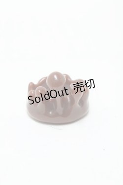 画像2: Q-pot. / チョコレートメルトリング L ブラウン S-25-04-09-001-QP-AC-HR-ZS