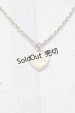 画像1: MILK / ミニハートネックレス  ゴールドｘ白 S-25-04-09-020-ML-AC-AS-ZS