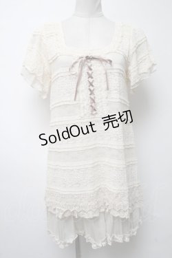 画像1: axes femme / ワンピース  オフ S-25-04-09-035-AX-TO-AS-ZS