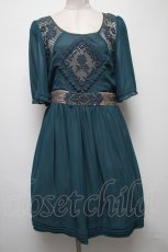 画像1: 【SALE】axes femme / ワンピース  グリーン S-25-04-12-062-AX-TO-AS-ZT496 (1)