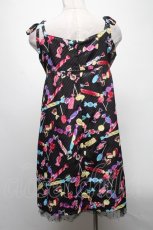 画像2: 【SALE】MILK / キャンディptワンピース  黒 S-25-04-12-074-ML-OP-HR-ZT412 (2)