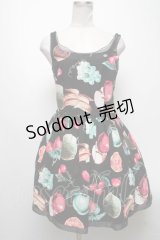 MILK / ジューシードレス  黒 S-25-04-12-075-ML-OP-HR-ZS