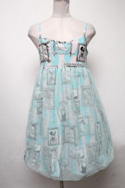 画像1: MILK / My Galleryドレス  サックス S-25-04-12-080-ML-OP-HR-ZS