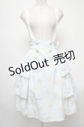 MIHO MATSUDA / [CINNAMOROLLコラボ]スカート  サックス S-25-04-12-084-GO-BL-AS-ZS
