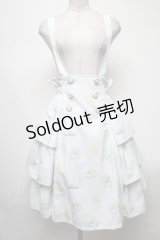 MIHO MATSUDA / [CINNAMOROLLコラボ]スカート  サックス S-25-04-12-084-GO-BL-AS-ZS