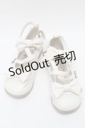 metamorphose / トリプルリボンクロスストラップシューズ  オフ S-25-04-12-009-ME-SH-AS-ZS