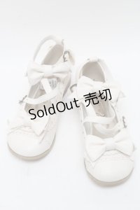 metamorphose / トリプルリボンクロスストラップシューズ  オフ S-25-04-12-009-ME-SH-AS-ZS