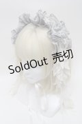 MR corset / エンジェルウィングヘッドドレス  グレーｘキナリ S-25-04-12-002-PU-AC-AS-ZS