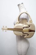Angelic Pretty / BAGバイオリンChocolatバッグ  ゴールド S-25-04-12-012-AP-BG-AS-ZS