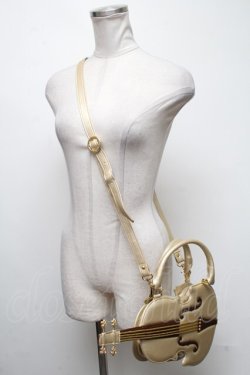 画像4: Angelic Pretty / BAGバイオリンChocolatバッグ  ゴールド S-25-04-12-012-AP-BG-AS-ZS