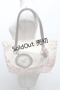 axes femme / バラｘ時計プリントバッグ  オフ S-25-04-12-017-AX-BG-HR-ZS