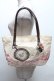 画像1: axes femme / バラｘ時計プリントバッグ  オフ S-25-04-12-017-AX-BG-HR-ZS (1)