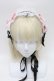 画像2: BABY,THE STARS SHINE BRIGHT / Creamy sweet macaronヘッドドレス  白ｘ黒 S-25-04-12-003-BA-AC-AS-ZS (2)