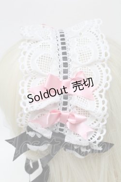 画像3: BABY,THE STARS SHINE BRIGHT / Creamy sweet macaronヘッドドレス  白ｘ黒 S-25-04-12-003-BA-AC-AS-ZS