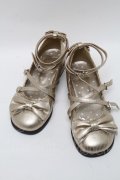 Angelic Pretty / Tea Partyシューズ LL ゴールド S-25-04-12-005-AP-SH-AS-ZS
