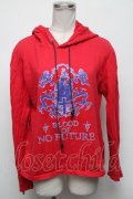 no future / パーカー  赤 S-25-04-14-039-PU-TO-AS-ZS