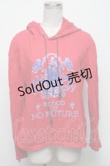 no future / パーカー  赤 S-25-04-14-039-PU-TO-AS-ZS