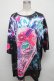 画像1: HYPER CORE / Dark cherry with Poison girl FrappuccinoグラフィックジップTシャツ  黒 S-25-04-14-043-PU-TS-HR-ZS (1)