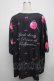 画像2: HYPER CORE / Dark cherry with Poison girl FrappuccinoグラフィックジップTシャツ  黒 S-25-04-14-043-PU-TS-HR-ZS (2)
