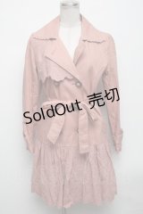 axes femme / スプリングコート  ピンク S-25-04-14-047-AX-CO-AS-ZS
