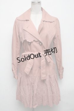 画像1: axes femme / スプリングコート  ピンク S-25-04-14-047-AX-CO-AS-ZS