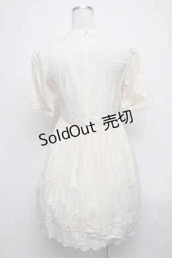 画像2: an another angelus / コットンギャザーワンピース  オフ S-25-04-14-054-CA-OP-AS-ZS