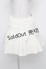 JESUS DIAMANTE / バックリボンプリーツスカート 38 キナリ S-25-04-14-067-JE-SK-HR-ZS