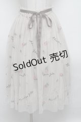 an another angelus / 花刺繍チュールスカート  オフ S-25-04-14-068-CA-SK-AS-ZS