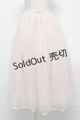 Franche Lippee / チュールスカート  ピンク S-25-04-14-071-LO-SK-AS-ZS