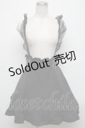 MA*RS / サスペンダ付スカート  黒 S-25-04-14-076-EL-SK-AS-ZS